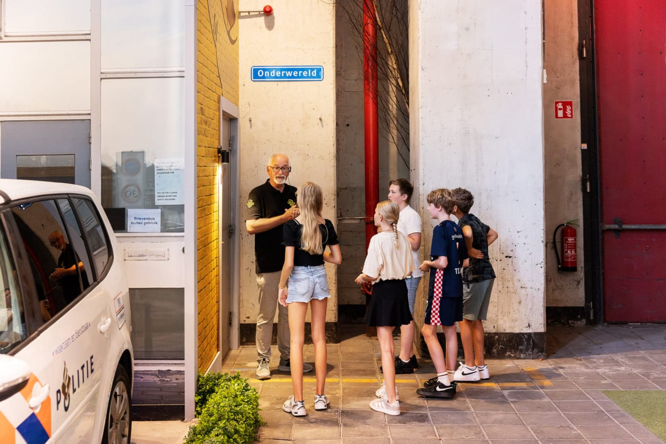 Voorlichting voor kinderen bij Risk Factory